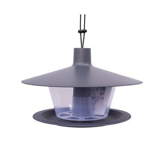 Šedé krmítko pro ptactvo Finch - Plastia