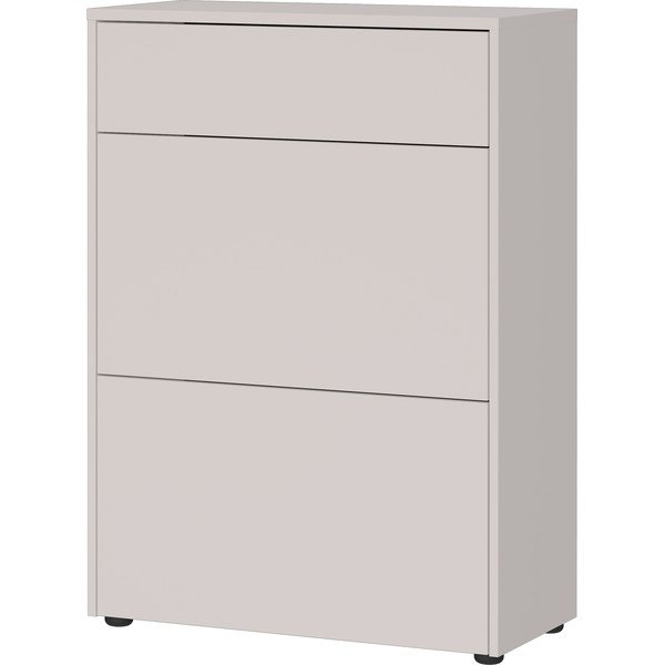 Krémová matná skříňka 70x99x34 cm Binetto – Germania