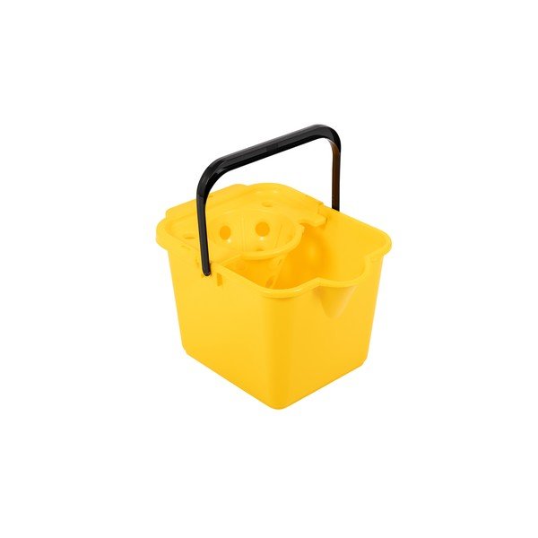 Žlutý kbelík na mop Addis Pail & Wringer