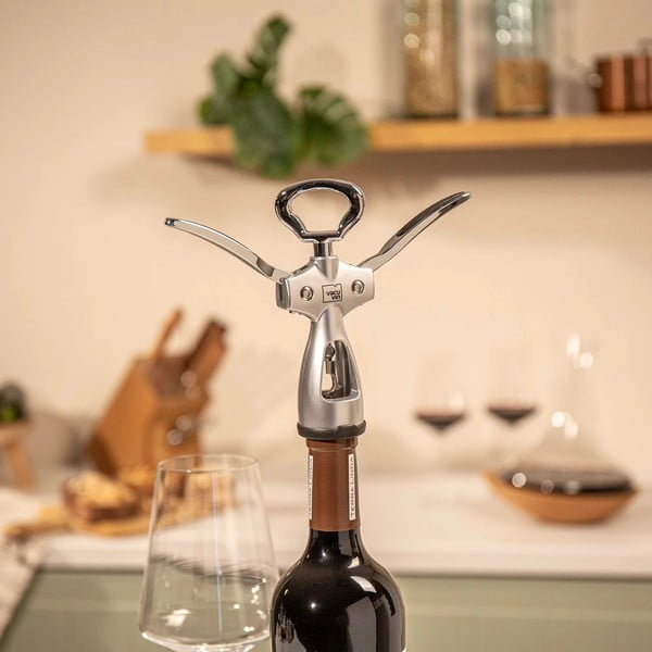 Nerezová křídlová vývrtka – VacuVin-image-1