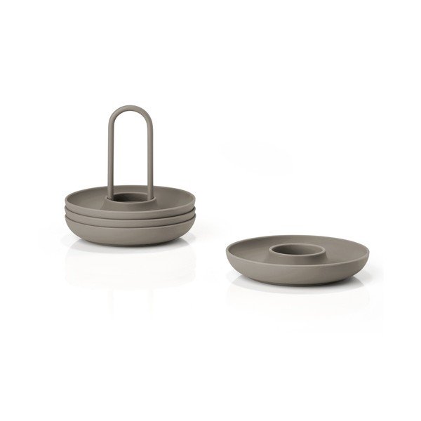 Kovové stojánky na vajíčka v sadě 4 ks Singles – Zone