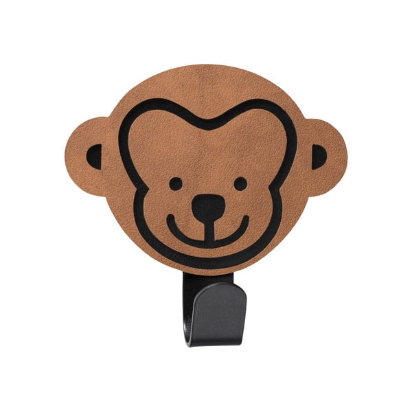 Hnědý ocelový háček bez vrtání Monkey Nupo – LIND DNA