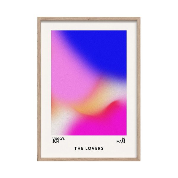 Tištěný obraz s rámem 50x70 cm Love Flow – Styler