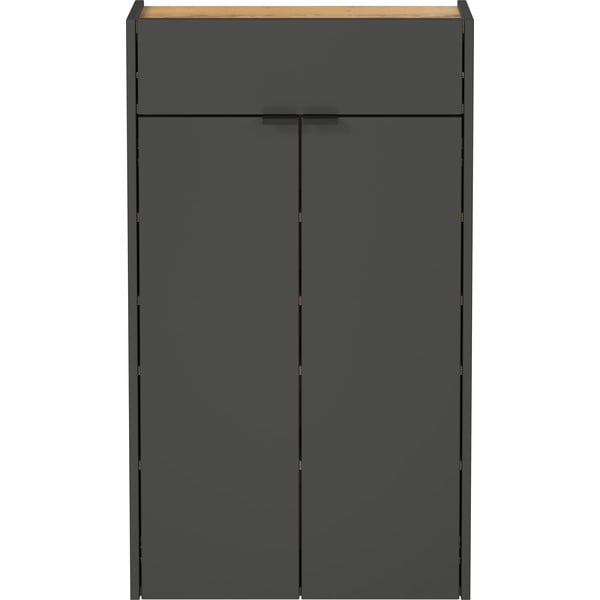 Antracitová skříňka 56x97x22 cm Ameca – Germania-image-2