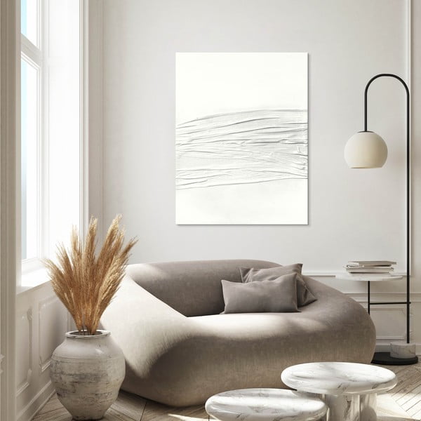 Ručně malovaný obraz 90x118 cm White Passion – Malerifabrikken-image-1