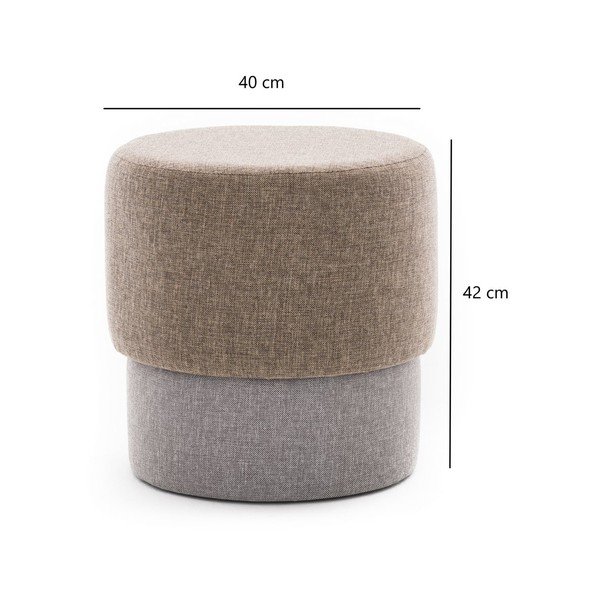 Světle hnědý taburet Felix – Artie-image-4