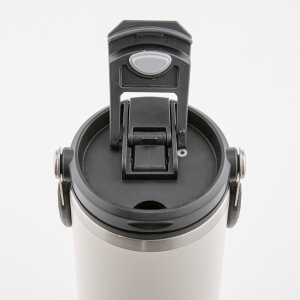 Světle růžová cestovní nerezová lahev 1 l Eco – Ladelle-image-4