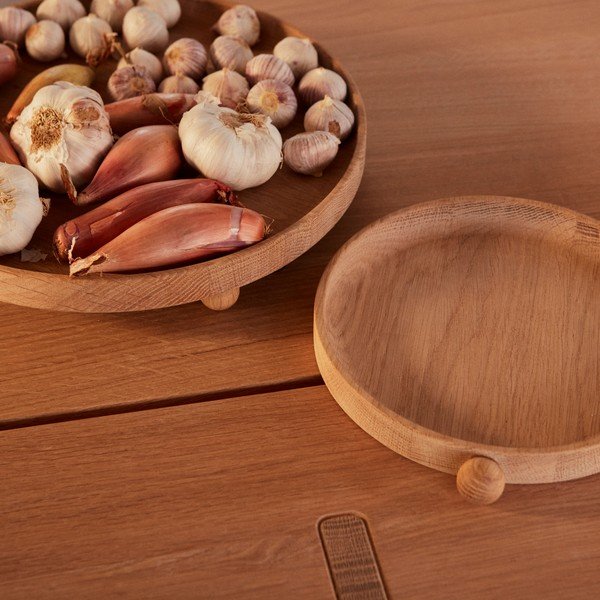 Dřevěný tác ø 20 cm Inka – OYOY Living Design-image-1