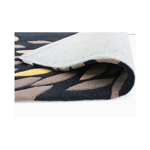 Koberec Flair Rugs Swirl Black/Gold, 160 x 230 cm-image-2