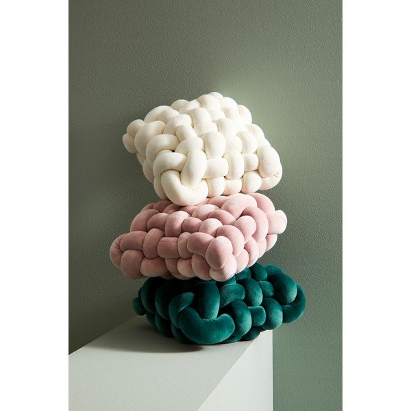 Sametový dekorační polštář 30x30 cm Entwine – Yes Everyday-image-1