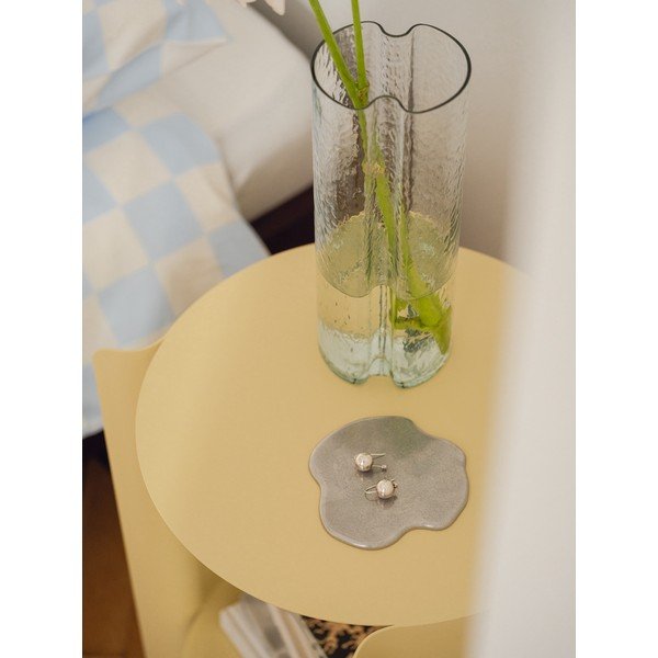 Ocelový kulatý odkládací stolek ø 32 cm Wa – noo.ma-image-4