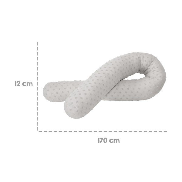 Světle šedý kojicí polštář Lil Planet – Roba-image-4