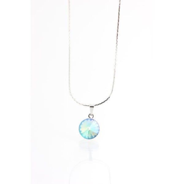Modrý náhrdelník se Swarovski krystaly Yasmine Longie