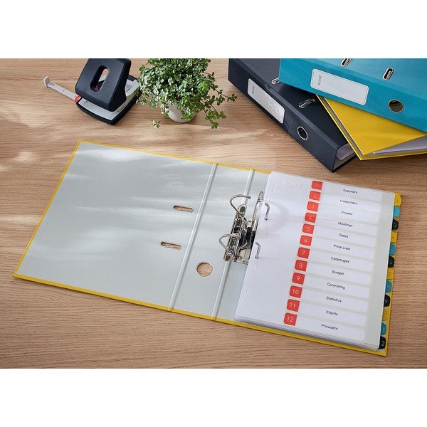 Numerický rejstřík s 12 štítky Leitz, A4-image-1