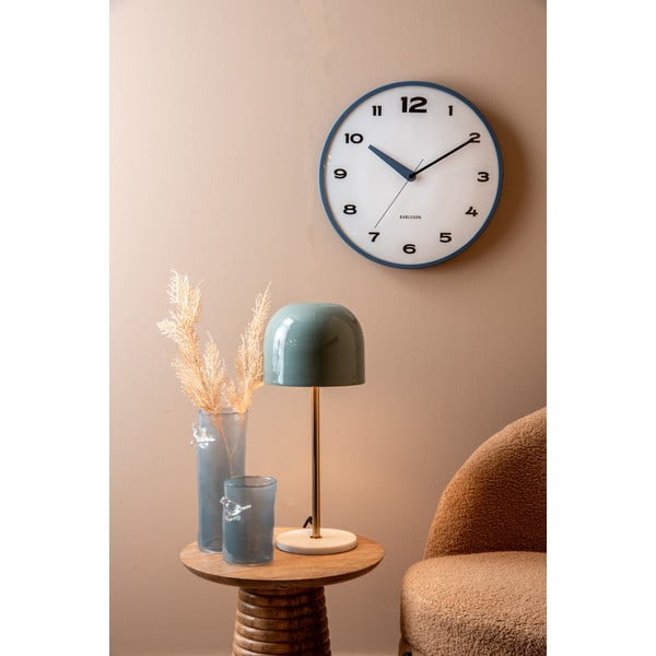 Modrá skleněná váza (výška 15 cm) Bird On Branch – PT LIVING-image-1