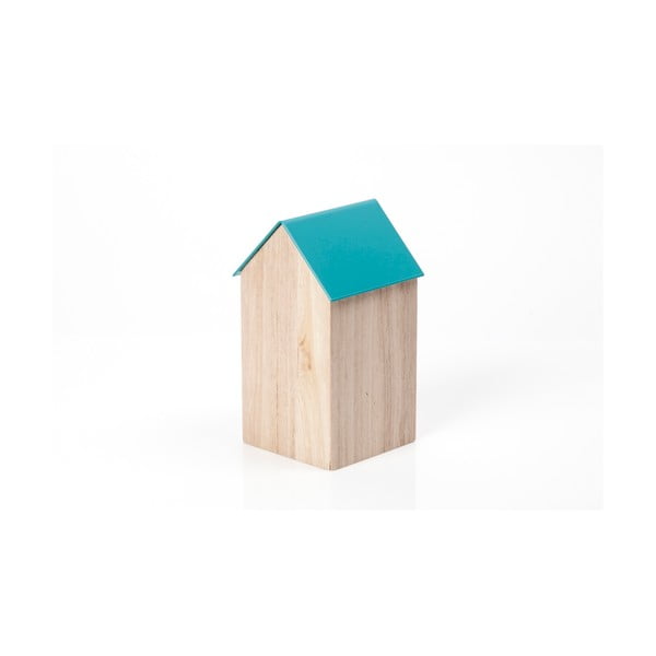 Modrý úložný box House Medium