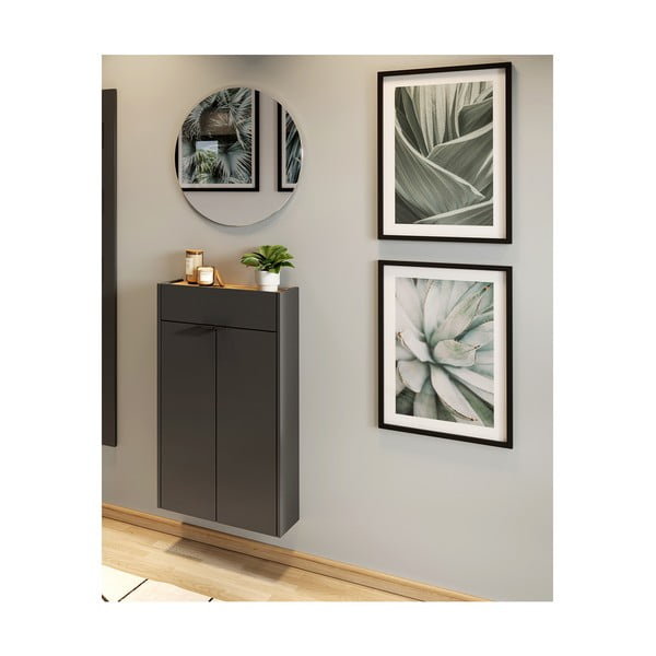 Antracitová/přírodní předsíňová sestava Ameca – Germania-image-2