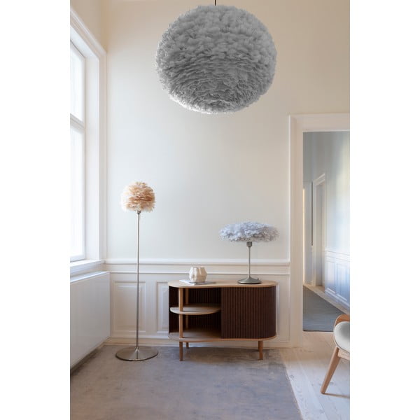 Hnědá nízká komoda v dekoru dubu s posuvnými dveřmi 100x67 cm Audacious – UMAGE-image-1