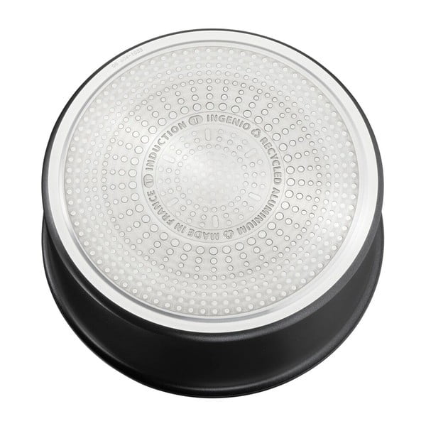Hliníkové hrnce na indukci s nepřilnavým povrchem a odnímatelnou rukojetí v sadě 3 ks INGENO Eco Resist L3979202 – Tefal-image-4