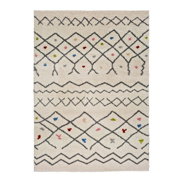 Bílý koberec Universal Kasbah Puro, 80 x 150 cm