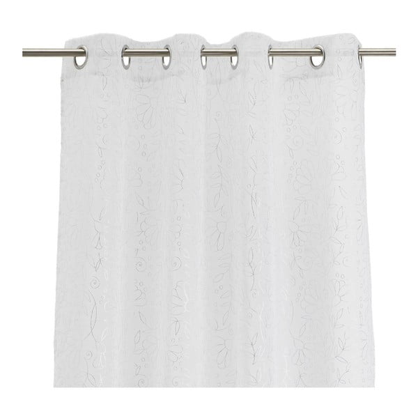 Bílá/ve stříbrné barvě záclona 140x260 cm Pucka – Casa Selección