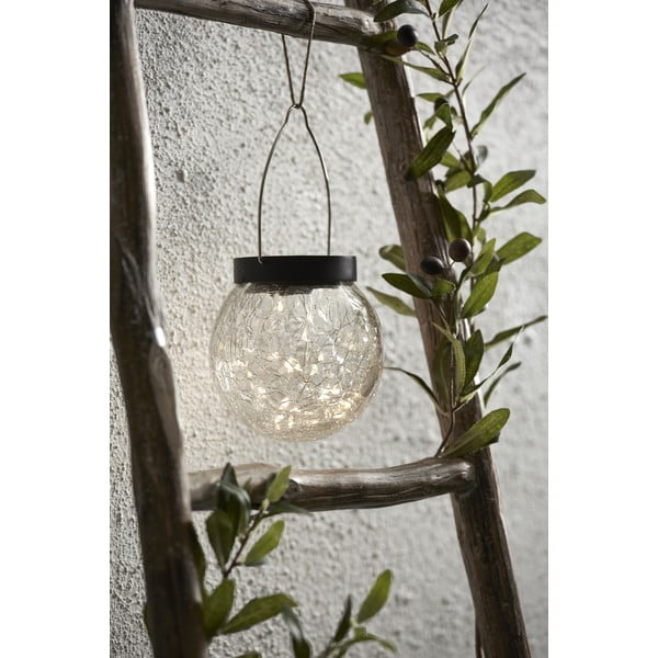 Solární závěsné LED svítidlo vhodné do exteriéru Star Trading Glory, ø 12 cm-image-3