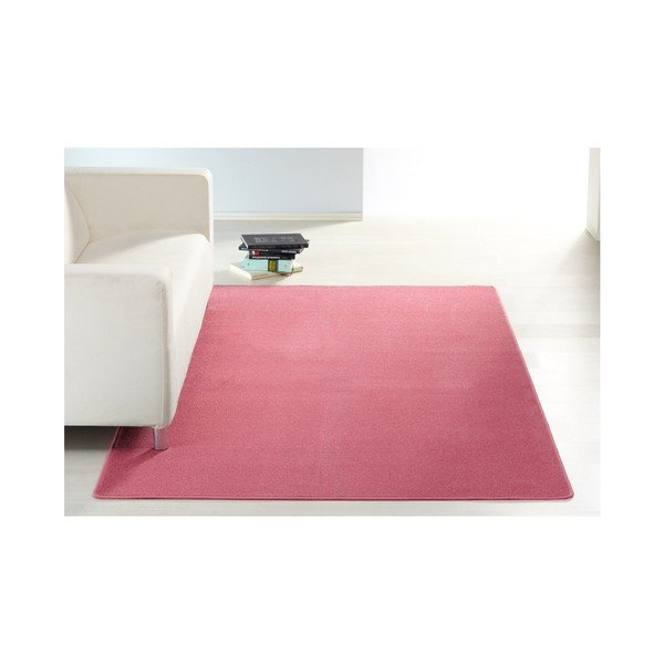 Růžový koberec Hanse Home Nasty, 200 x 200 cm-image-1