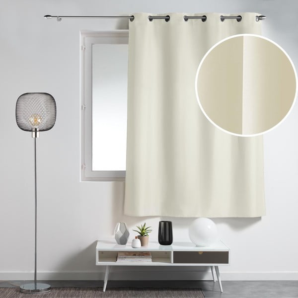 Béžový závěs 140x180 cm Essentiel – douceur d'intérieur-image-4