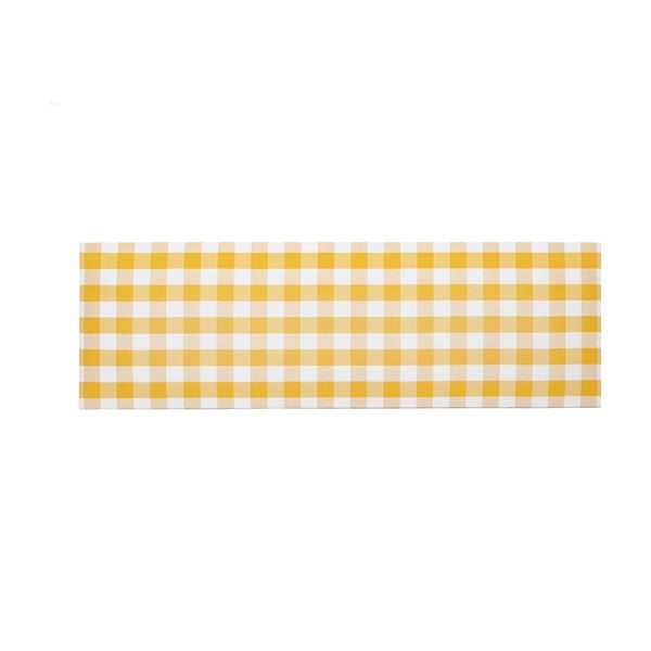 Žluté čalouněné čelo postele 165x52 cm Billie – Really Nice Things