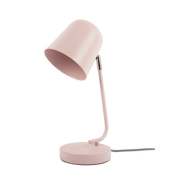 Růžová stolní lampa (výška 38,5 cm) Encantar  – Leitmotiv