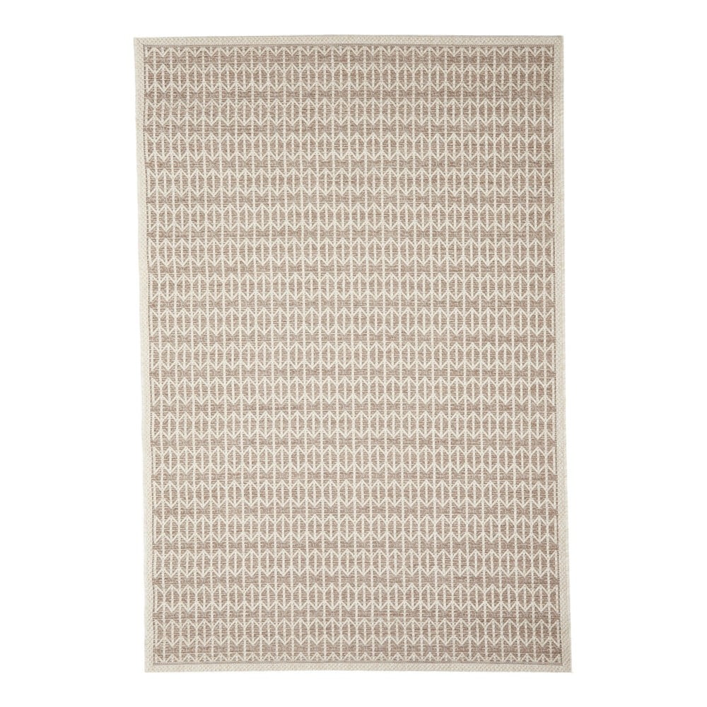 Světle hnědý venkovní koberec Floorita Stuoia, 155 x 230 cm