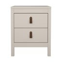 Šedobéžový noční stolek Madrid – Tvilum
