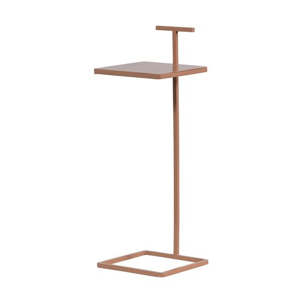 Kovový odkládací stolek 22x22 cm Toste – WOOOD