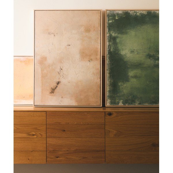 Ručně malovaný obraz s rámem/na plátně 60x90 cm Selnar – Kave Home-image-2