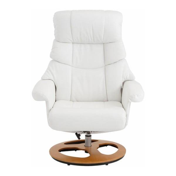 Set bílého křesla s podnožkou Støraa Tony-image-1