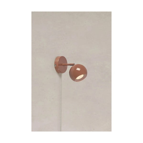 Hnědé nástěnné svítidlo do zásuvky Pop – Markslöjd-image-2