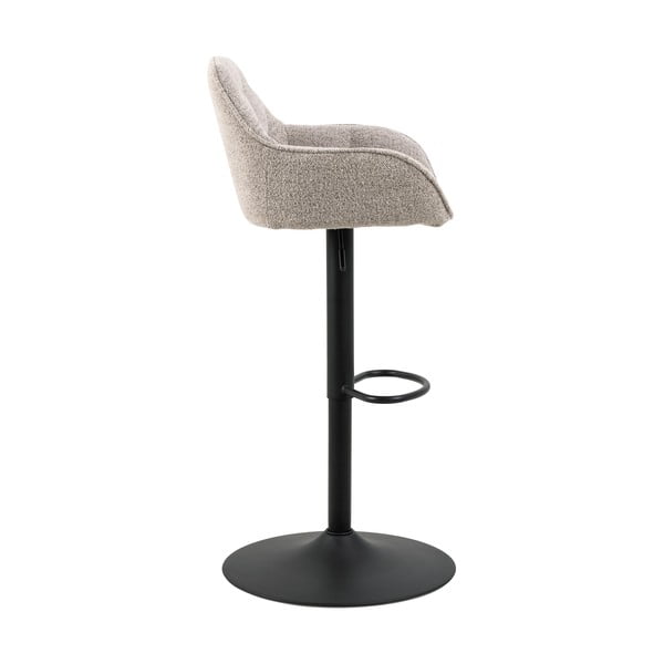 Světle šedé otočné barové židle v sadě 2 ks 109 cm Brooke – Actona-image-4