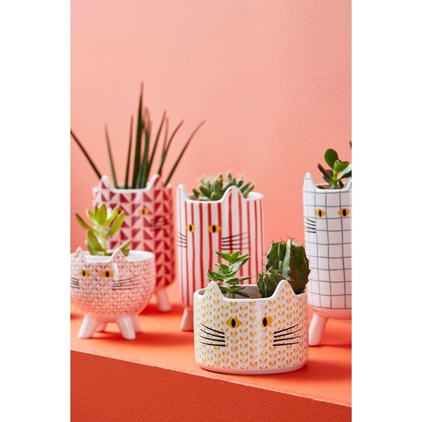 Keramické květináče na bylinky v sadě 2 ks ø 13 cm Chamouflage – Jardin d'Ulysse-image-1