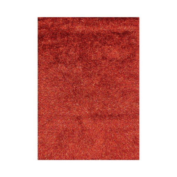 Oranžový koberec s dlouhým vlasem Linie Design Sprinkle, 160 x 230 cm
