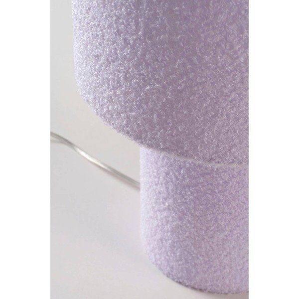 Látková stolní lampa v levandulové barvě (výška 44 cm) Aubra – Jotex-image-4