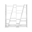 Bílá knihovna 190x195 cm Delta - TemaHome