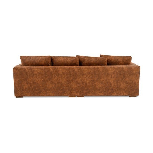 Koňakově hnědá pohovka 266 cm Comfy – Scandic-image-4