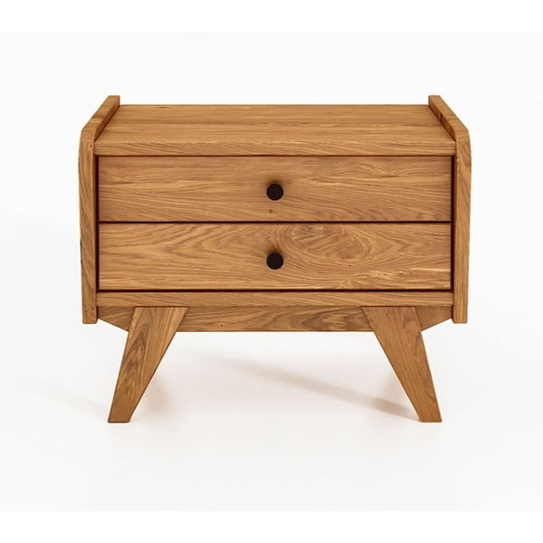 Noční stolek z dubového dřeva Retro 1 - The Beds-image-2