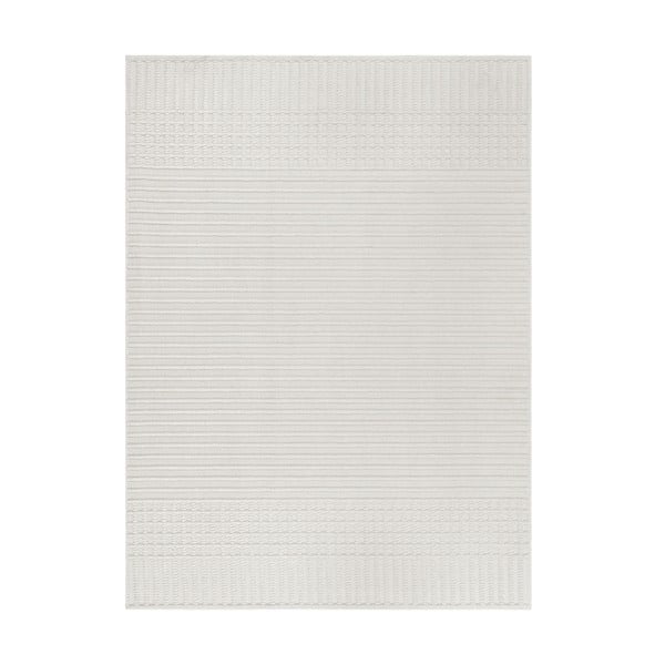 Bílý pratelný koberec z žinylky 120x160 cm Elton – Flair Rugs