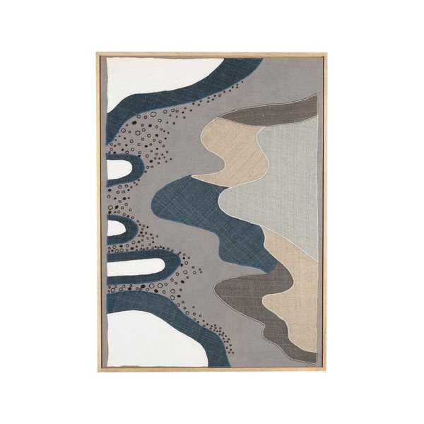 Obraz s rámem 75x104 cm Coastal – Zuiver