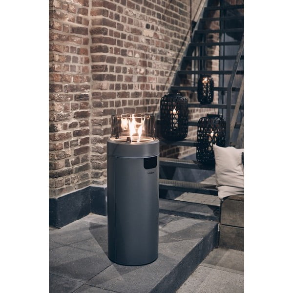 Šedé plynové ohniště ENDERS Nova LED L-image-2