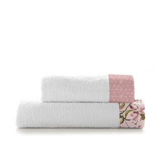 Sada 2 bavlněných ručníků Happy Friday Basic Chinoiserie Rose