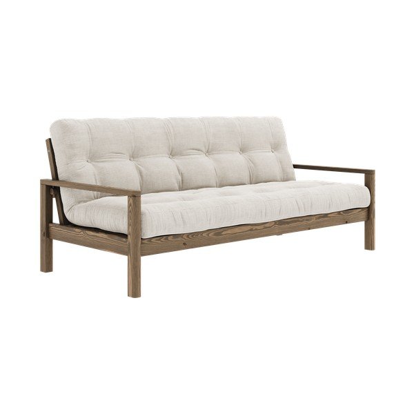 Bílá rozkládací pohovka 205 cm Knob – Karup Design-image-3