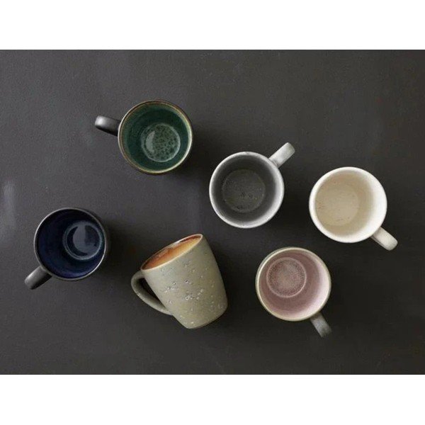 Černé/tmavě modré keramické hrnky v sadě 4 ks 300 ml Gastro Black/Mix – Bitz-image-1