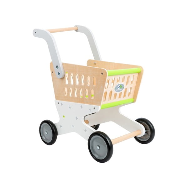 Dětský dřevěný nákupní vozík Legler Shopping-image-3